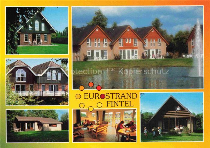Fintel Rotenburg Niedersachsen Eurostrand Ferienhaeuser Teich Fontaene Heide Fer