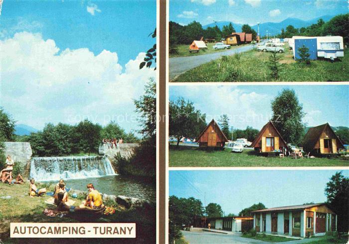 Turany (Camping) Slovakia Autocamping Campingplatz Bungalows Wohnwagen Wasserfal