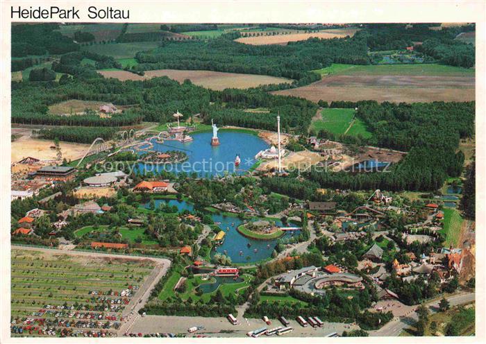 Soltau Soltau-Fallingbostel Niedersachsen HeidePark Freizeitpark Freiheitsstatue