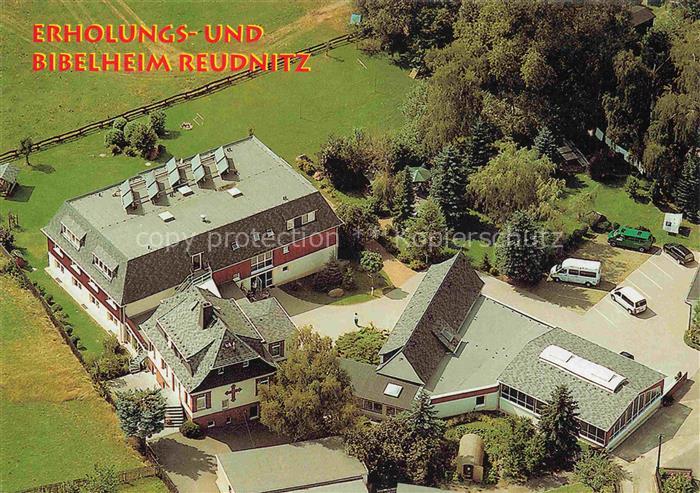 Mohlsdorf Erholungsheim Bibelheim Ferienstaette Luftbild Wald Wiese Kreuz Gebaeu