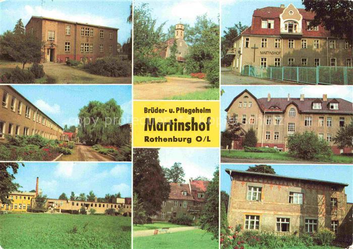 Rothenburg Oberlausitz Goerlitz Sachsen Bruederheim Pflegeheim Martinshof Gebae