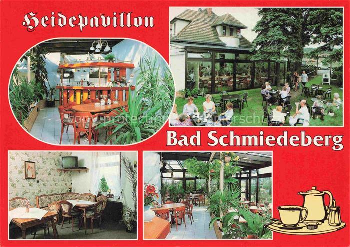 Bad Schmiedeberg Wittenberg Sachsen-Anhalt Café-Heidepavillon Restaurant Terrass