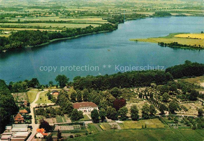 Bad Segeberg Gr-Segeberger-See Luftbild Jugendherberge See Felder Wald Karl-May-