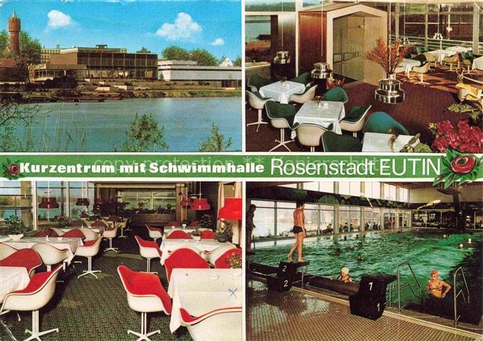 Eutin Schleswig-Holstein Kurzentrum Schwimmhalle Terrassen Restaurant Innenpool