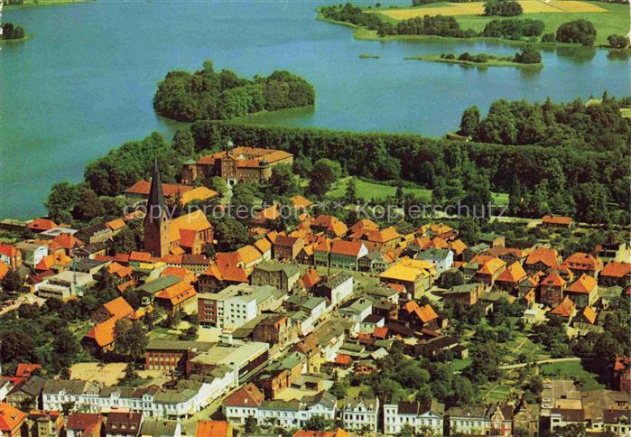 Eutin Schleswig-Holstein Luftbild Eutiner-See Schloss Altstadt Kirche Holsteinis