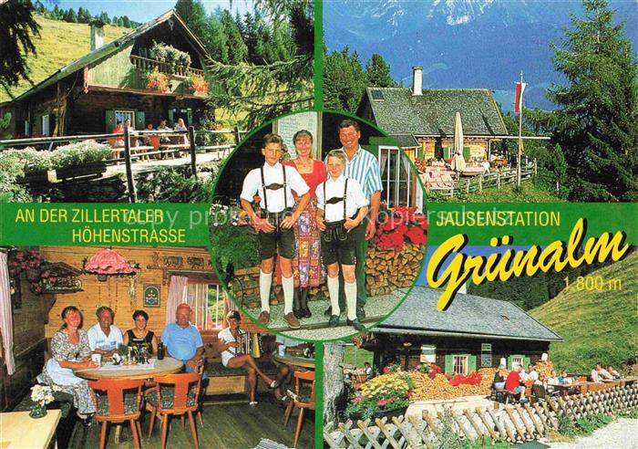 Gruenalm 1800m Laimach Hippach Tirol AT Gruenalm Jausenstation Zillertaler-Hoehe