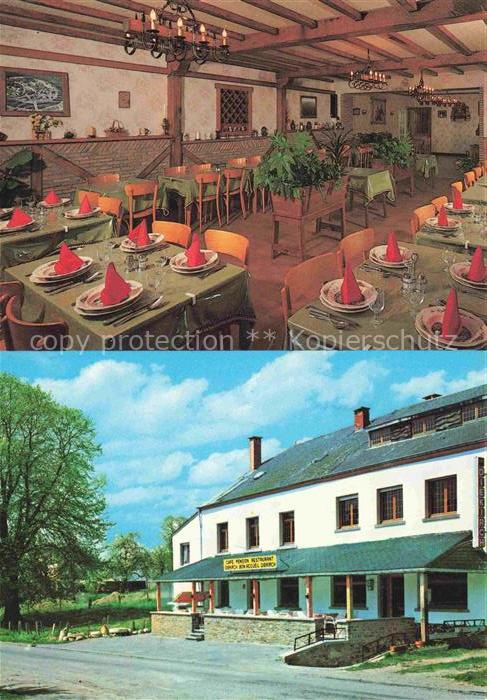 Botassart-sur-Semois Liege Belgie Pension-Restaurant Au-Bon-Accueil Speisesaal K
