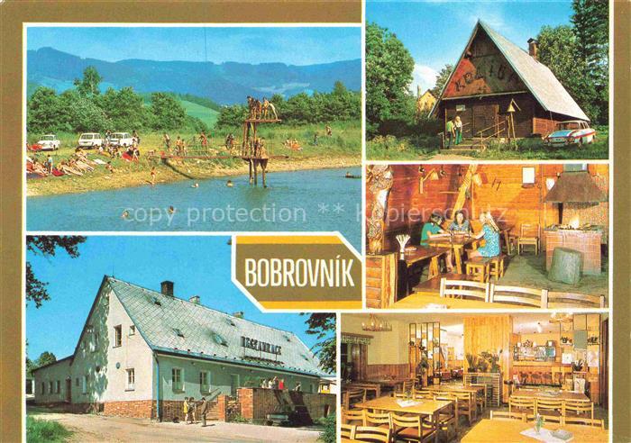 Lipova Lazne Bad Lindewiese CZ Bobrovnik Koupaliště Koliba Restaurant Schwimmbad