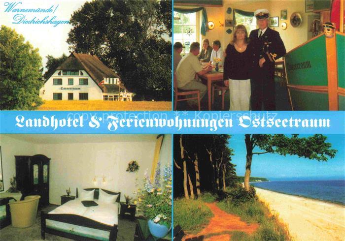 WARNEMueNDE Ostseebad Rostock Landhotel Reetdachhaus Restaurant Hotelzimmer Stra
