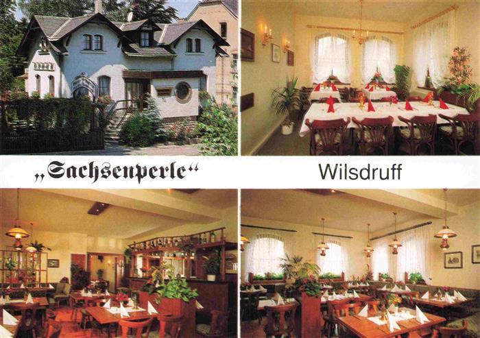 Wilsdruff Restaurant Sachsenperle Gasthaus Speisesaal Villa Gaststube