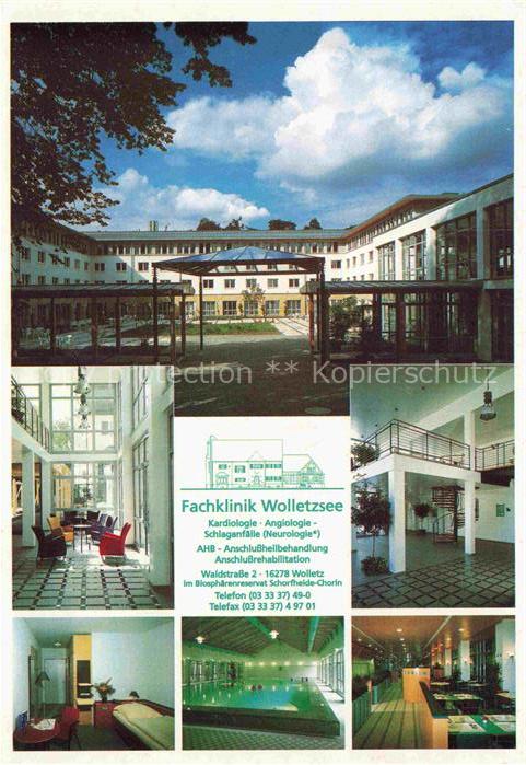Wolletz Angermuende Brandenburg Fachklinik-Wolletzsee Kardiologie Angiologie Neu