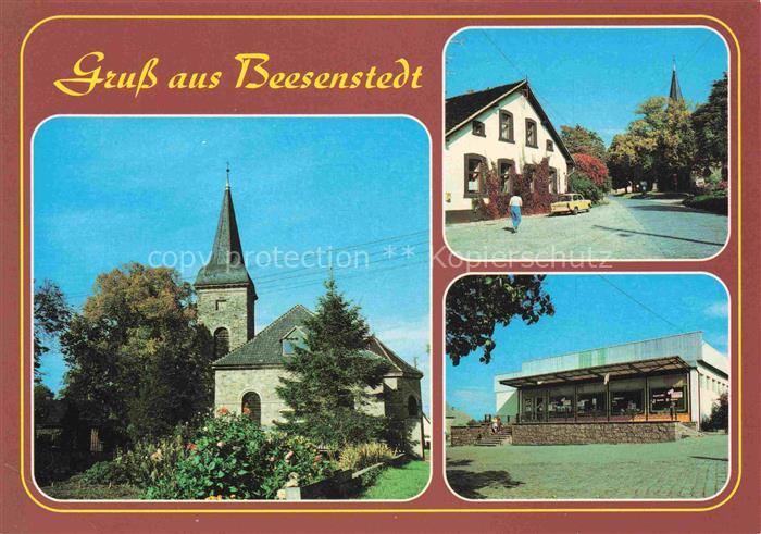 Beesenstedt Sachsen-Anhalt Kirche Dorfstrasse Kulturhaus Haeuser