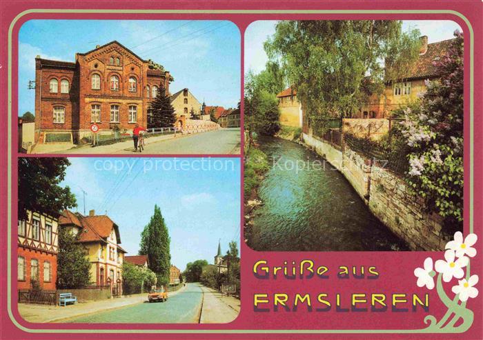Ermsleben Falkenstein Harz Sachsen-Anhalt Kindergarten Post An-der-Selke Fluss F
