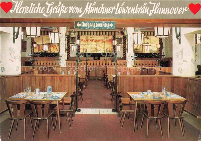 Badenstedt HANNOVER Muenchner-Loewenbraeu Gaststaette Restaurant Bierkeller Geor