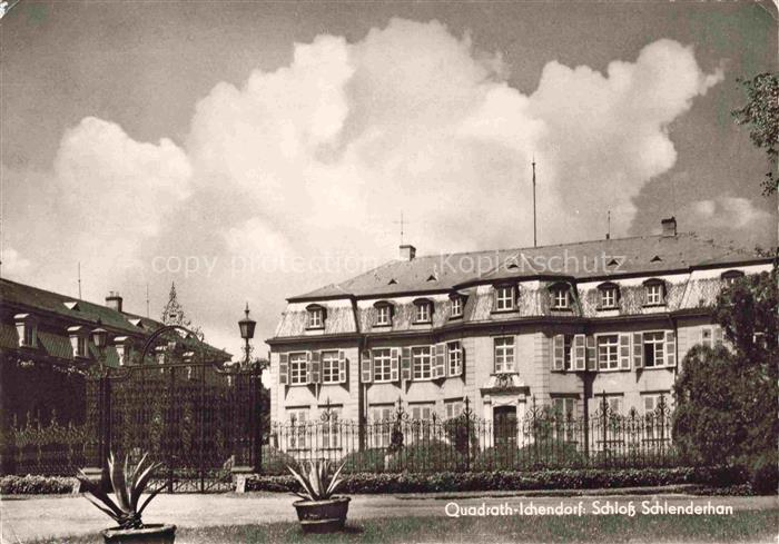 Quadrath-Ichendorf Bergheim NRW Schloss-Schlenderhan Pferdezuchtgestuet Eisentor