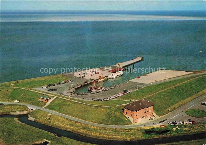 Strucklahnungshoern Nordstrand Nordfriesland Hafen Strucklahnungshoern Faehre No