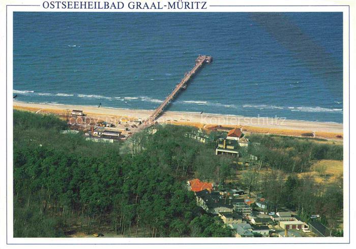 Graal-Mueritz Ostseebad Bad Doberan Mecklenburg-Vorpommern Seebruecke Ostsee Str