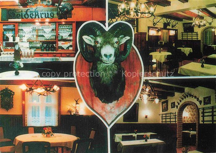 Oberjuenne Planebruch Potsdam-Mittelmark Brandenburg Gasthaus-Heidekrug Bar Gast