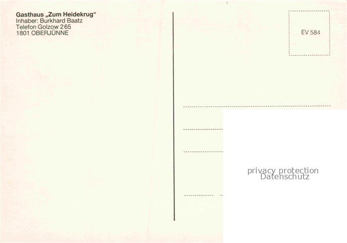 Oberjuenne Planebruch Potsdam-Mittelmark Brandenburg Gasthaus Zum-Heidekrug Wild – Bild 2
