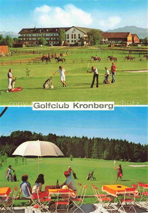 Kronberg Hoeslwang Chiemgau Golfclub Gut-Kronberg Golfplatz Reiterhof Gutspensio