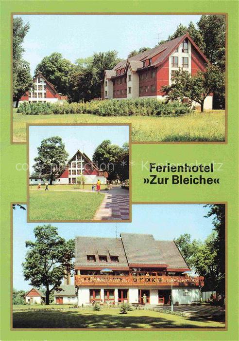 Burg Spreewald Brandenburg Ferienhotel-Zur-Bleiche Hotel Wiese Baeume Spielplatz