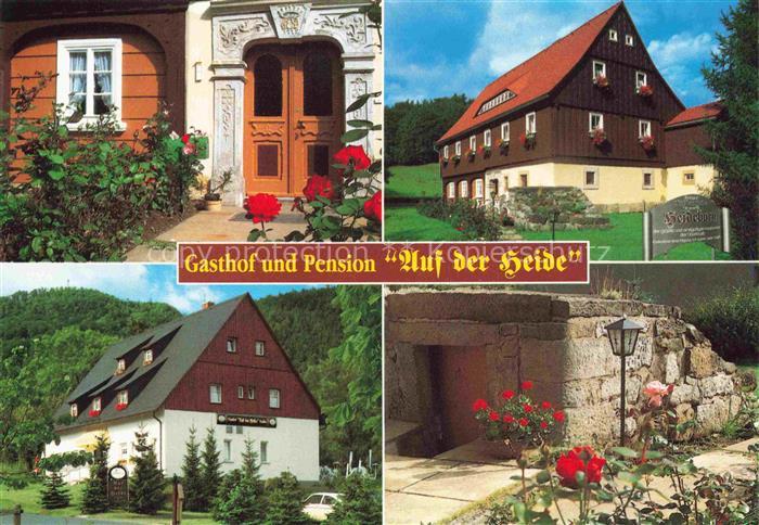Waltersdorf Zittau Gasthof Pension Auf-der-Heide Hauptstrasse-120 Umgebindehaus