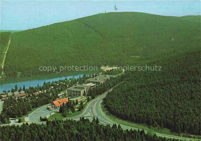 Hahnenklee-Bockswiese Harz Harzhotel-Kreuzeck See Wald Oberharz Berg Skipiste Lu