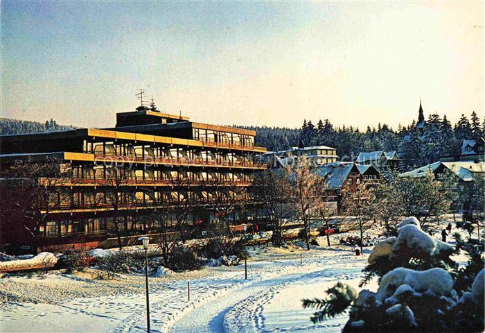 Hahnenklee-Bockswiese Harz Ferienhaus-Vier-Jahreszeiten Winter Schnee Wald Kuror