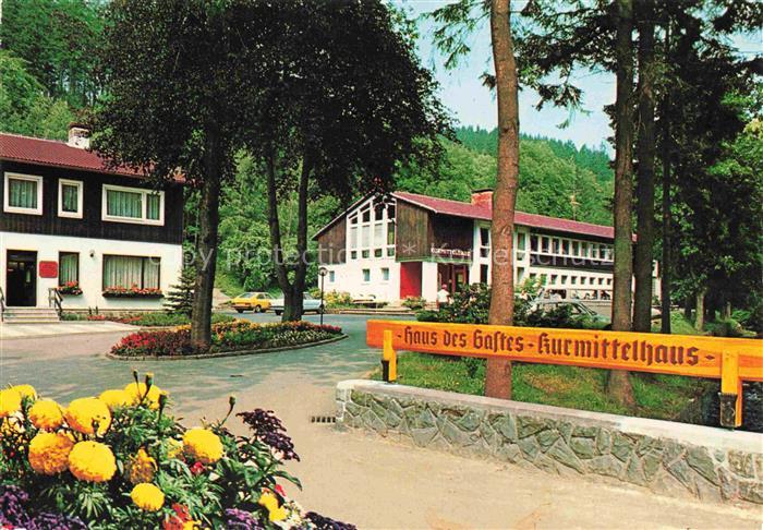 Altenau Harz Gemkenthal Niedersachsen Haus-des-Gastes Kurmittelhaus Kurpark Ober
