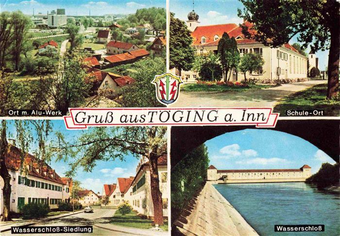 Toeging Inn Bayern Alu-Werk Schule Wasserschloss Wasserschloss-Siedlung Inn Meh
