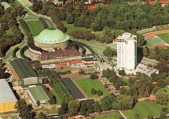 Badenstedt HANNOVER Stadthalle Hotel-am-Stadtpark Kuppel Hochhaus Stadtpark Luft