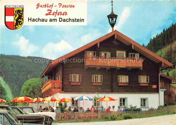 Hachau Filzmoos Pinzgau-Pongau AT Gasthof-Pension-Zeferer Dachstein Terrasse Son