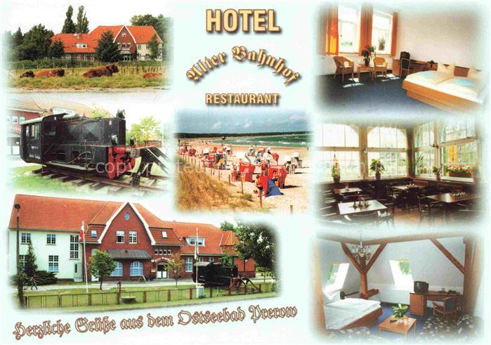 Prerow  Ostseebad Darss Mecklenburg-Vorpommern Hotel-Alter-Bahnhof Restaurant Da