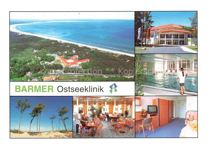 Prerow  Ostseebad Darss Mecklenburg-Vorpommern BARMER-Ostseeklinik Klinik Strand