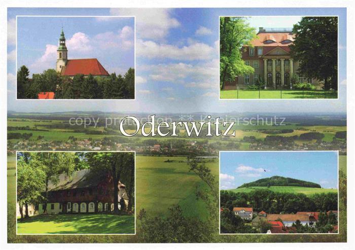 Oderwitz Goerlitz Sachsen Kirche-Niederoderwitz Schloss Umgebindehaus Spitzberg
