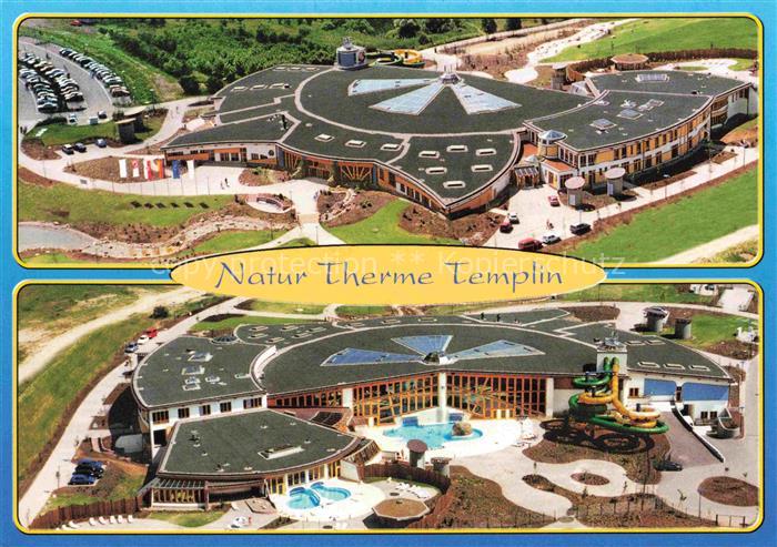 Templin NaturTherme-Templin Therme Schwimmbad Wasserrutsche Parkplatz Freizeitan