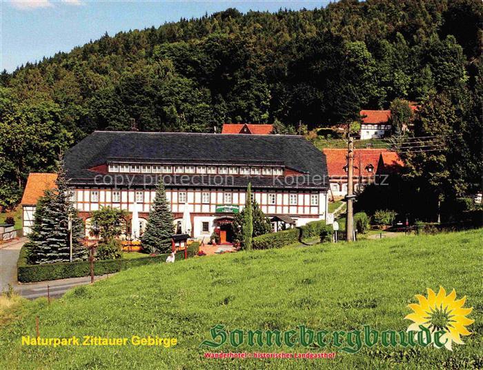 Waltersdorf Zittau Sonnebergbaude Wanderhotel Landgasthof Fachwerk Zittauer-Gebi