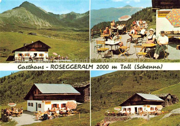 Roseggeralm 2000m Tall Schenna Bolzano Suedtirol IT Roseggeralm Gasthaus Almwies