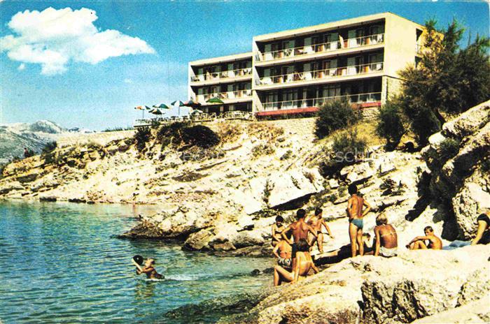 Novigrad Croatia Hotel-Mediteran Felsenkueste Badestrand Adriakueste Hochhaus So
