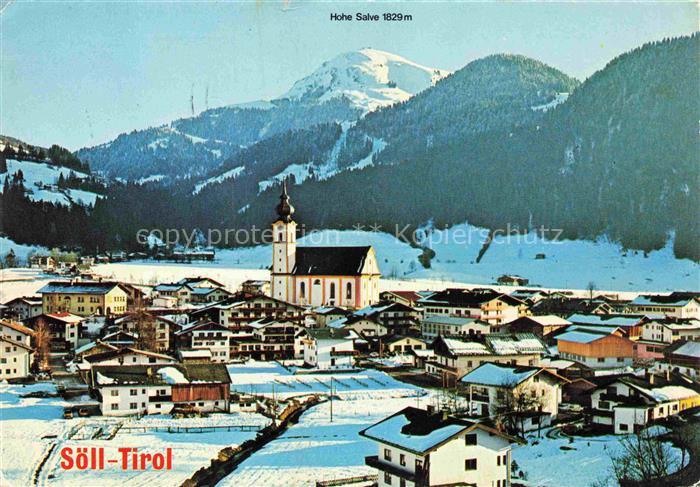 Soell Woergl Wilder Kaiser Tirol AT Hohe-Salve Wilder-Kaiser Kitzbueheler-Alpen