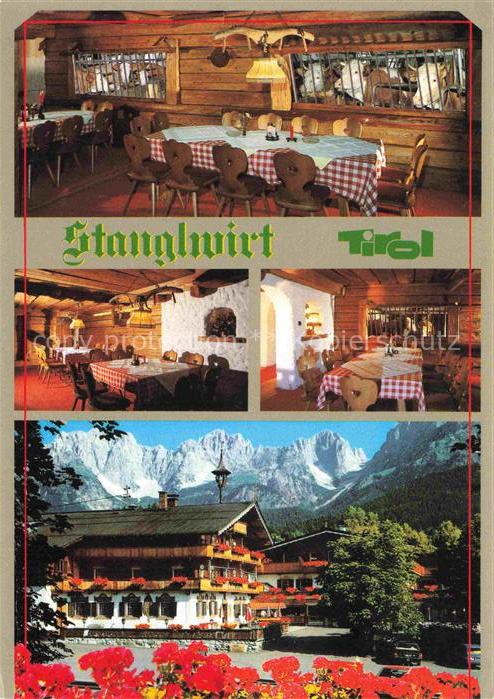 Going Ellmau Wilden Kaiser Tirol AT Stanglwirt Gasthof Kuhstall-Stube Wilder-Kai