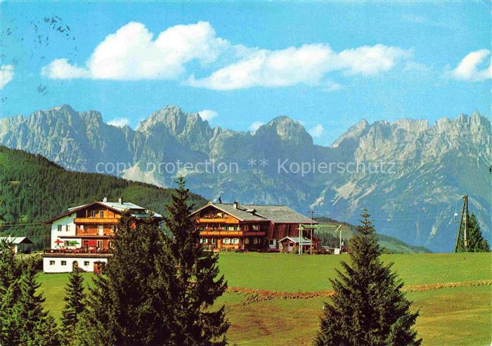 Kirchberg Tirol AT Alpengasthof-Maierl Wilder-Kaiser Bergpanorama Luftkurort Ger