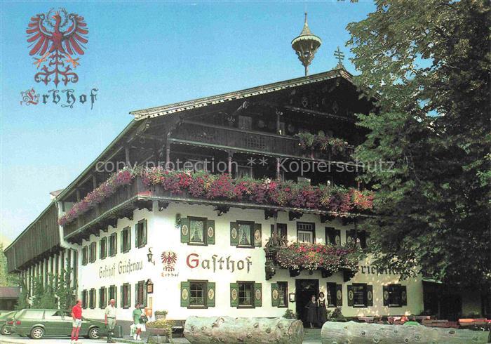 Erpfendorf Tirol Kirchdorf Tirol AT Gasthof-Griesenau Erbhof Tiroler-Bauernhaus