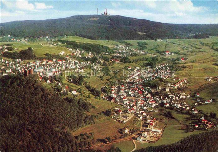 Oberreifenberg Schmitten Hessen Luftbild Taunus Feldbergblick Stadtansicht Wald