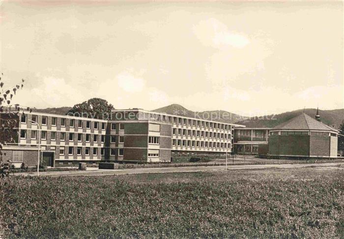 BAD HONNEF Rhein-Sieg-Kreis NRW Katholisch-Soziales-Institut Gebaeude Kapelle Wi