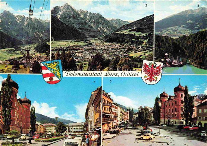 LIENZ  Tirol AT Zettersfeld-Bahn Spitzkofel Tristacher-See Hauptplatz Liebburg L