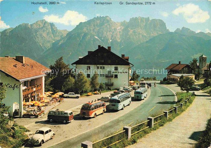 Iselsberg-Stronach Osttirol AT Café-Iselsberg Hotel-Iselsbergerhof Reisebus Hoch
