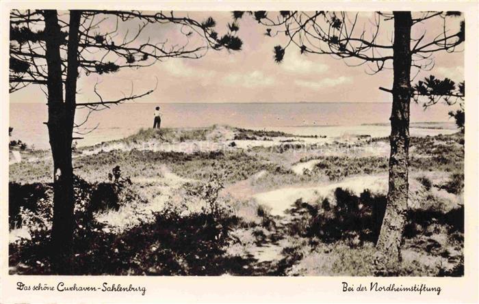 Sahlenburg Nordseebad Cuxhaven Niedersachsen Sahlenburg Nordheimstiftung Duenen