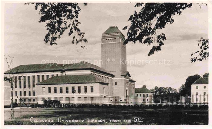 Cambridge  Cambridgeshire UK University-Library Universitaetsbibliothek Turm Mod