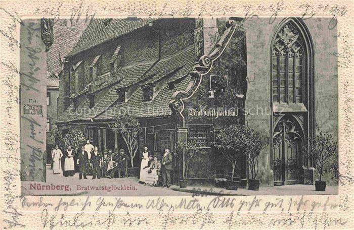 Boxdorf NueRNBERG Mittelfranken Bayern Bratwurstgloecklein Restaurant Kirchenfen